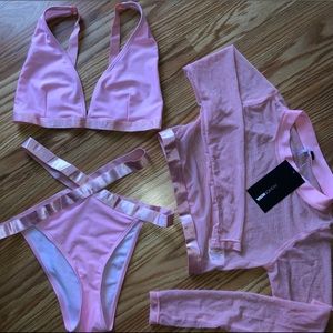 3-piece Pink Bikini